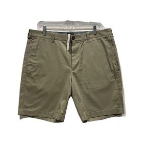 J. Crew Men’s Stretch Chino Shorts 36 X 9” Inseam Olive Green New